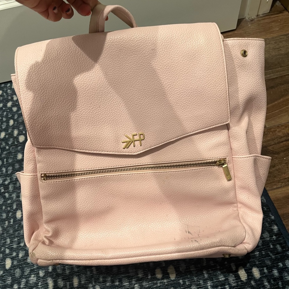 Freshly Picked Pink Diaper Bag, backpack